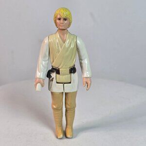 Vintage 1977 Luke Skywalker Action Figure 3.75" Hong Kong